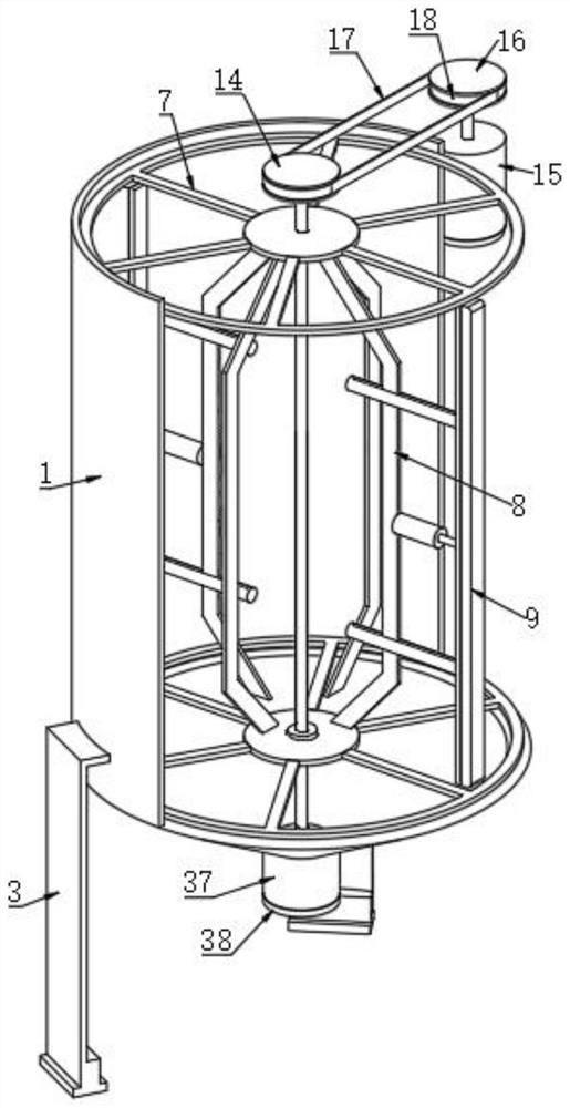 Trough tank structure for producing composite material