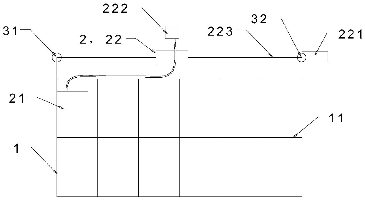 Automatic painting and brushing hanging basket