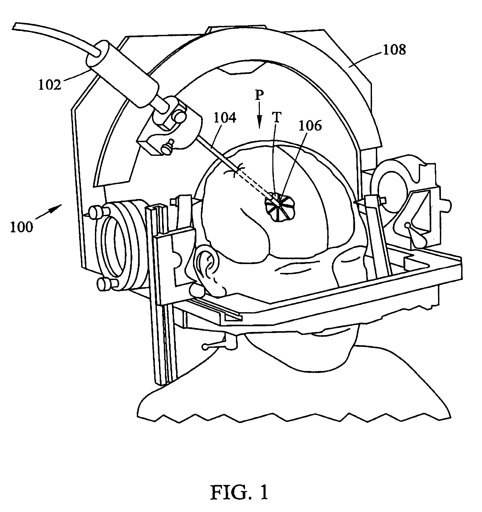 Devices and methods for targeting interior cancers with ionizing radiation