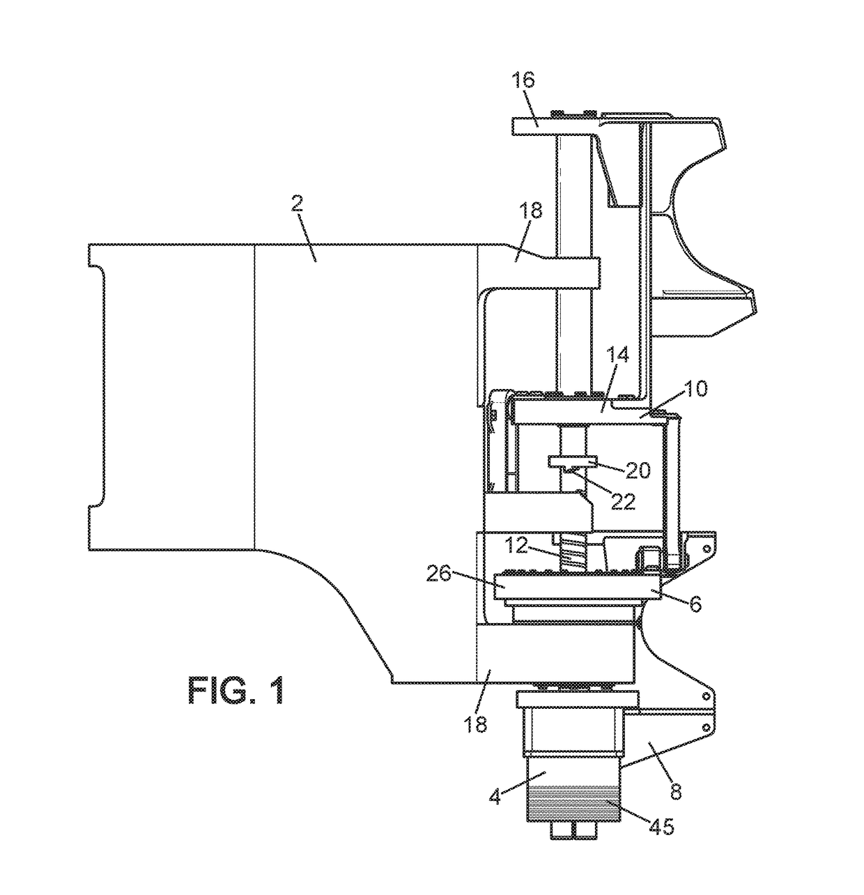 Motorized device for opening and/or closing an aircraft door