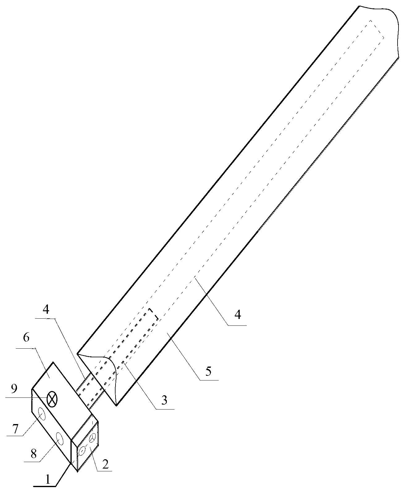Fuel gas infrared radiation heating device based on pulse combustion