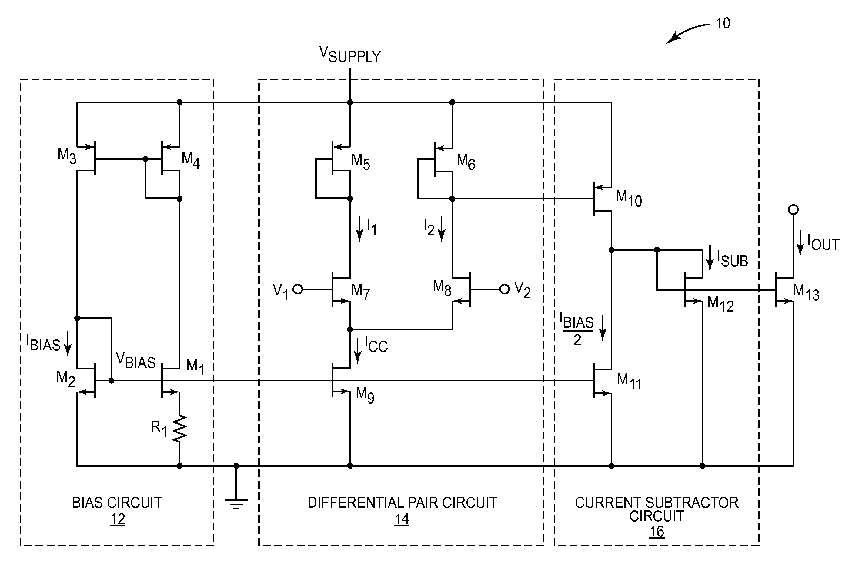 Method of generating multiple current sources from a single reference resistor