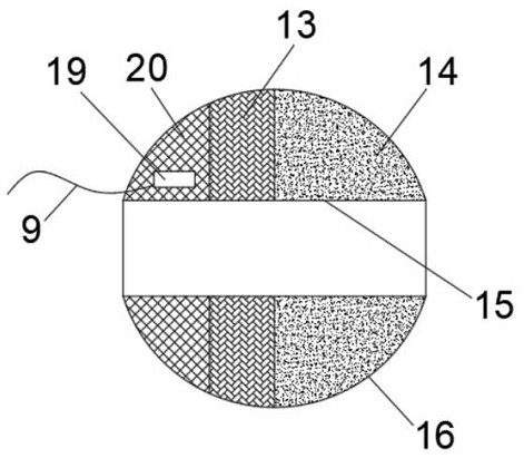 Anchor cable recovery device and method based on hot melting structure