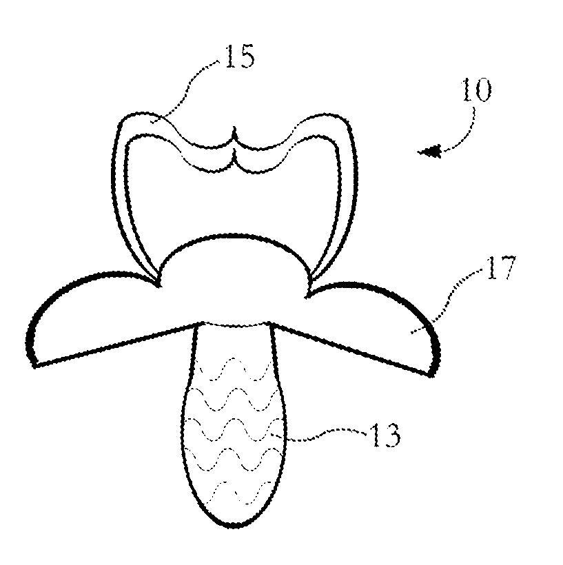 Teething pacifier