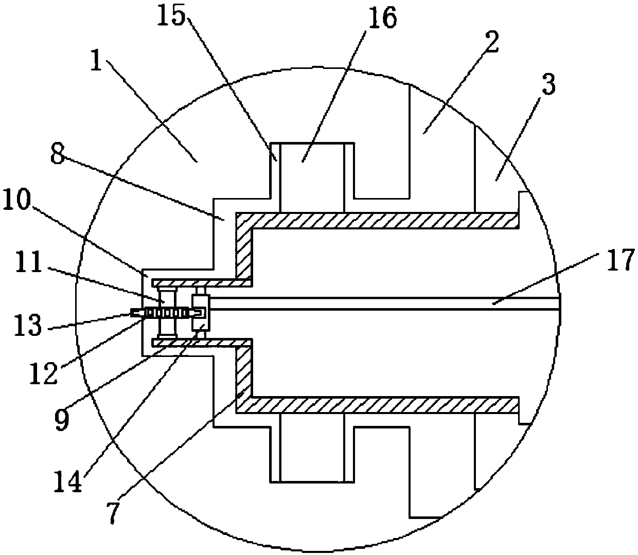 Communication cable wiring device