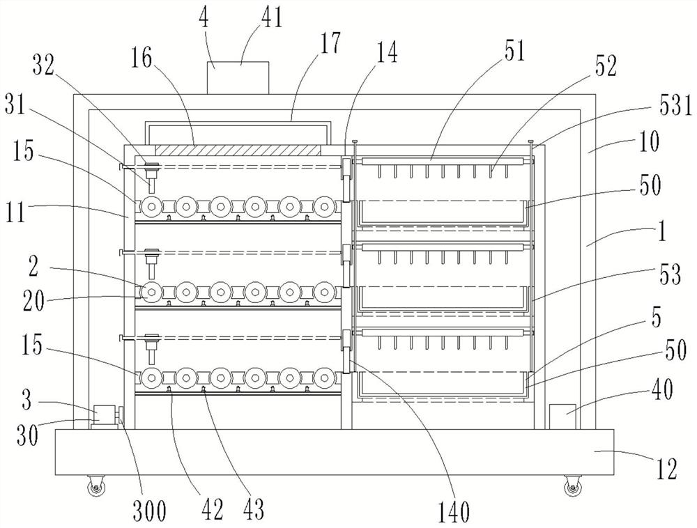 Device and method for preparing microbial fermentation ginseng tea capable of reducing hypertension, hyperlipidemia and hyperglycemia