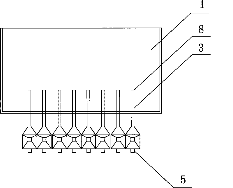 Device for raising water level by using tidal energy