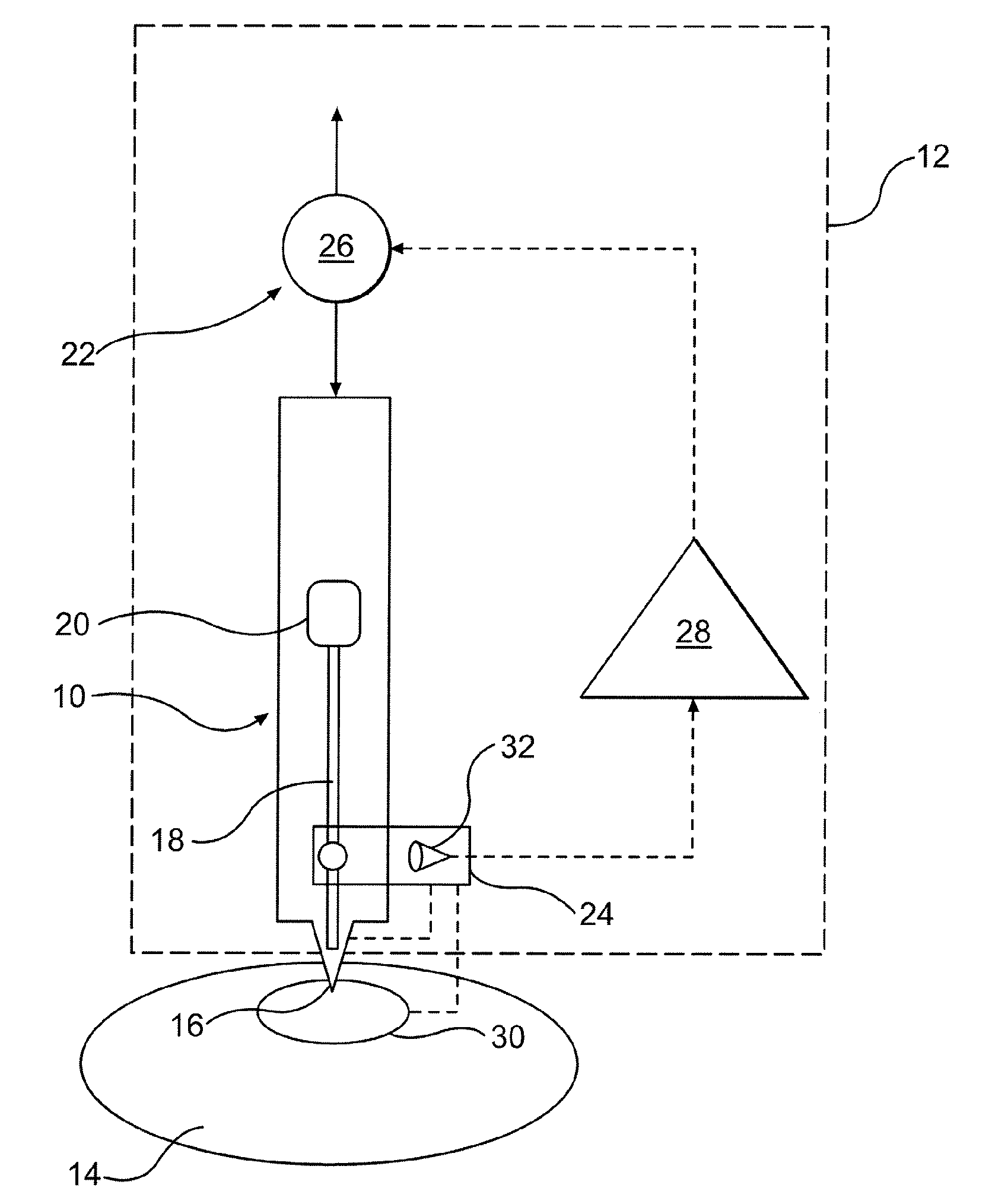 Method and device for the extraction of a body fluid