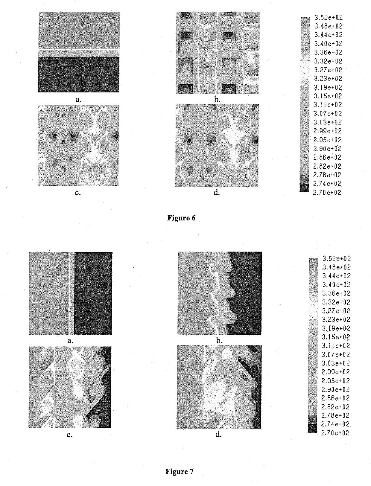 New packing for improving contact between a gas phase and a dispersed solid phase moving in counter-current flow