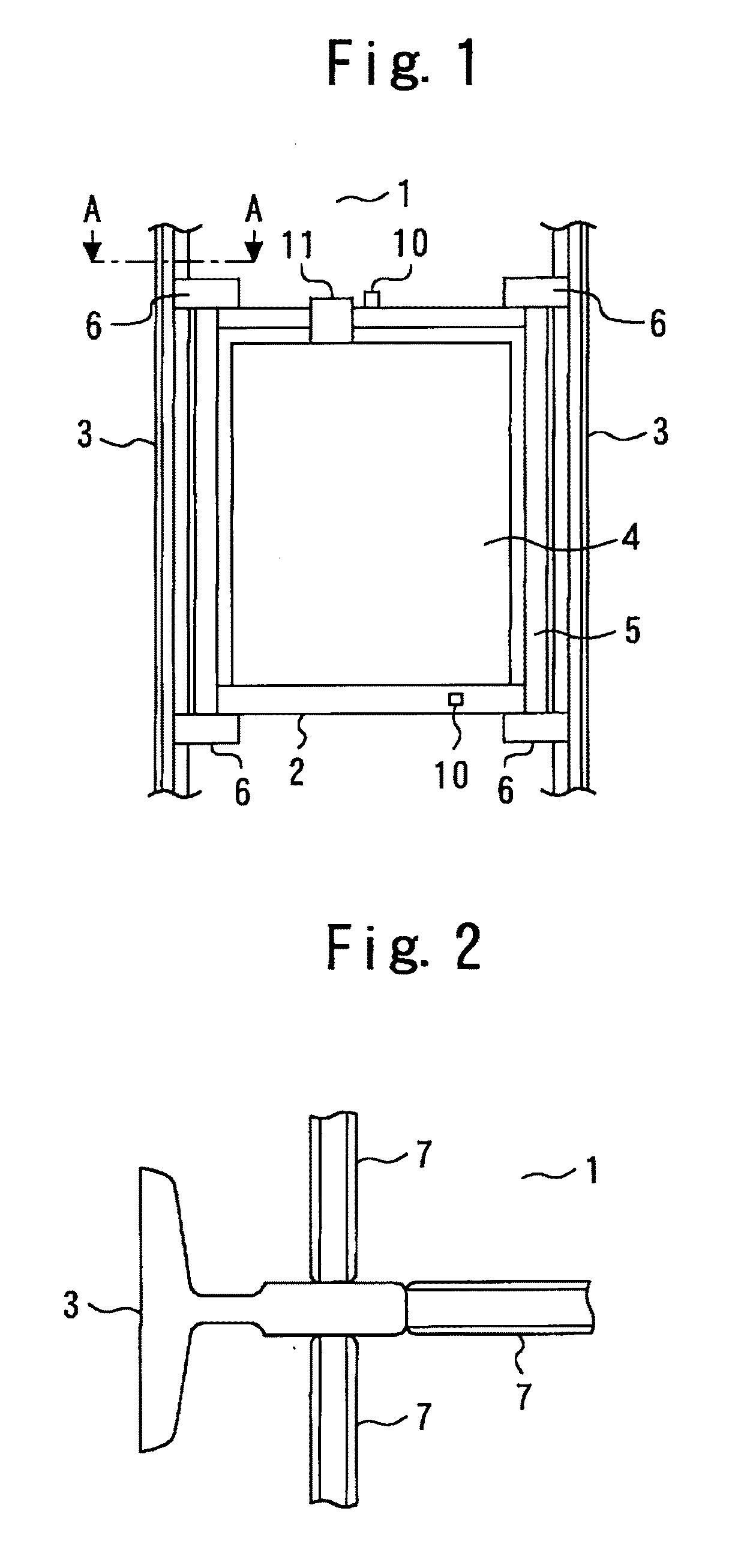 Vibration damping device for elevator