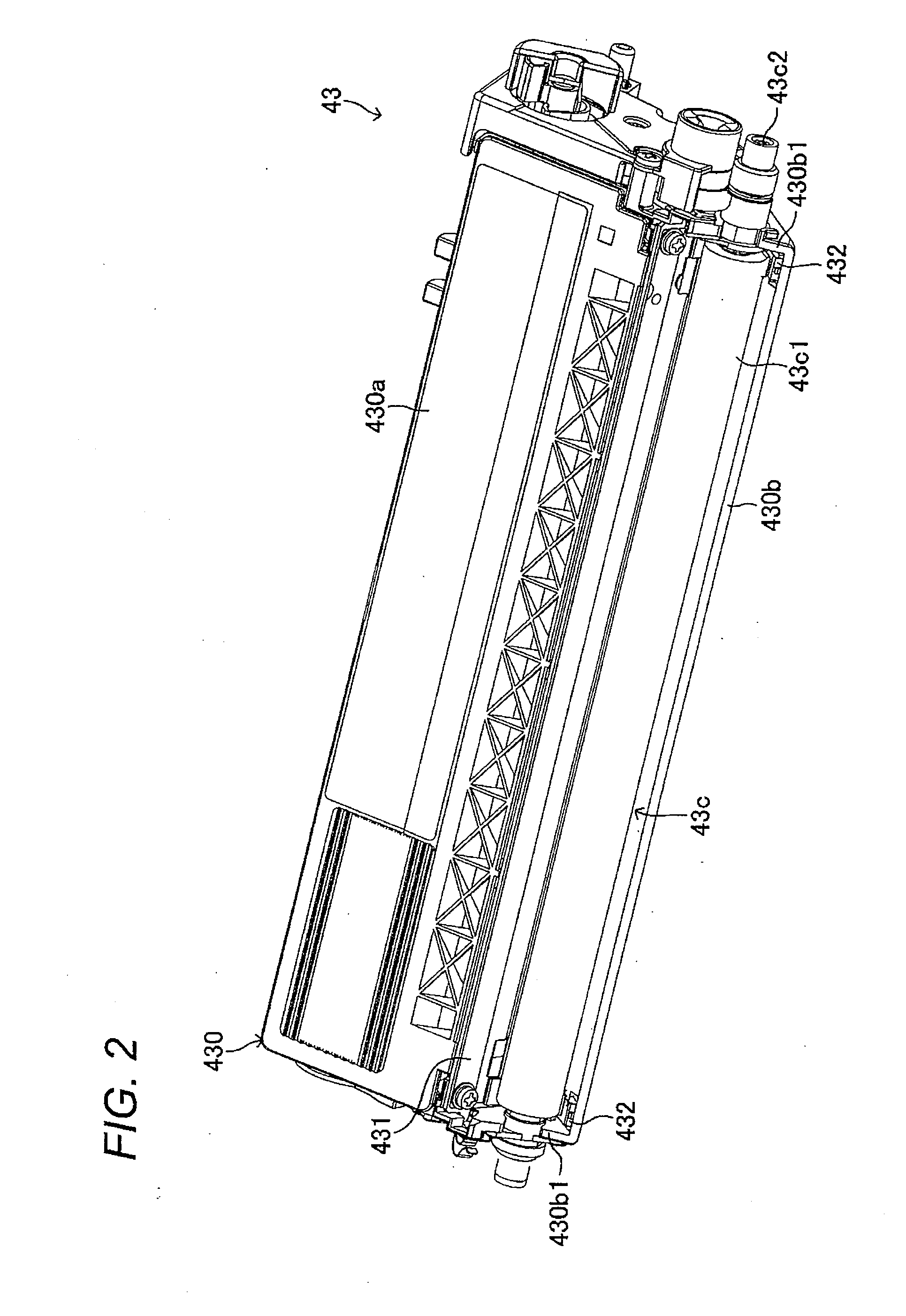 Casing Projections of an Image Forming Apparatus Configured to Support a Seal of a Developing Device