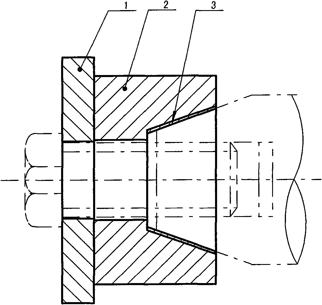 Cathode contact for mandril of pull coating machine