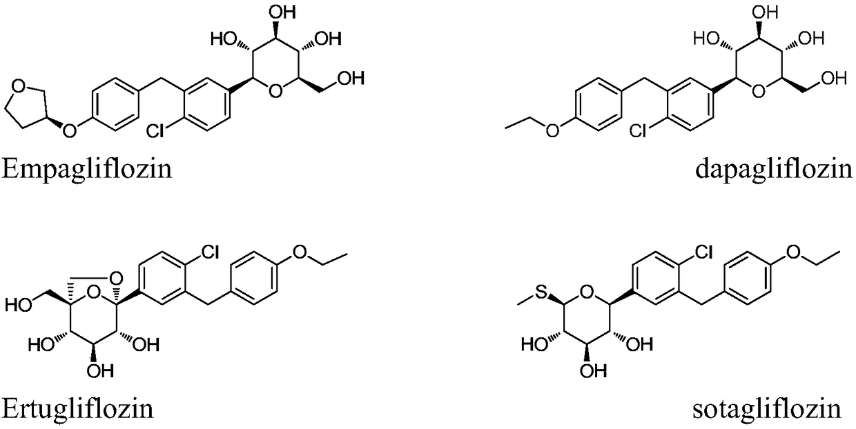 Method for preparing SGLT2 (Sodium-Dependent Glucose Transporters 2) inhibitor intermittent