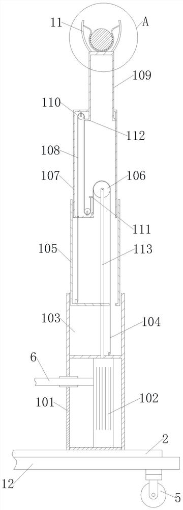 Multi-point support construction method for special-shaped irregular steel structure