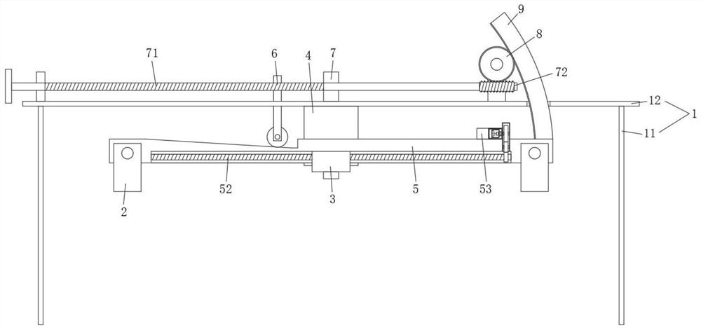 Device and method capable of accurately monitoring depth of accumulated snow in forest in real time