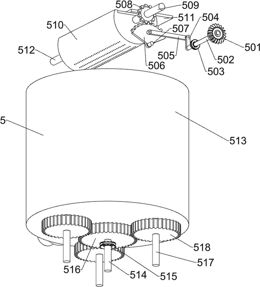 Petroleum drilling mud and solid waste separating and recycling device