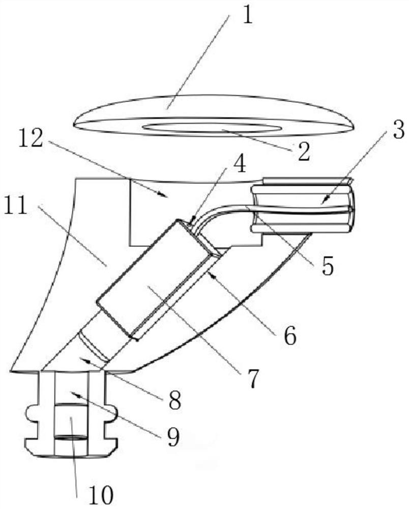 A portable bluetooth headset