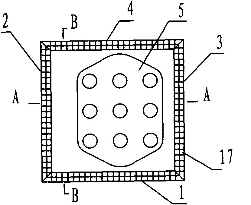 Special-shaped steel cofferdam