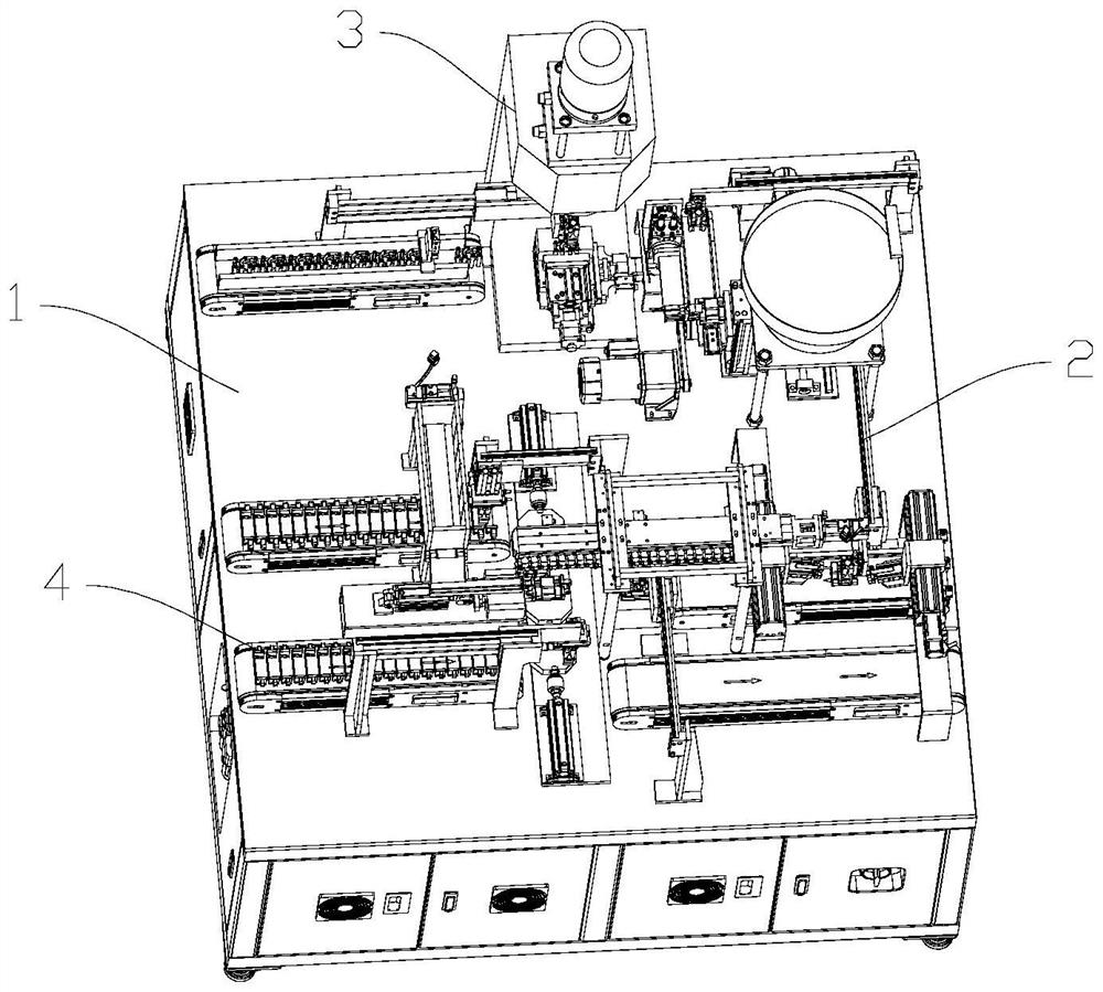 Automatic hinge assembling machine