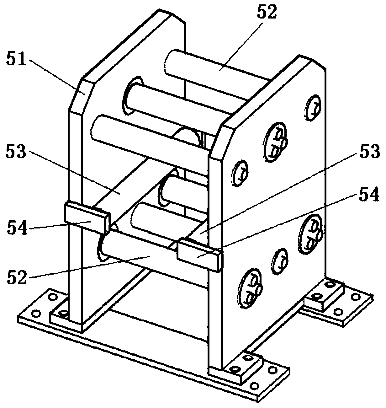 Small-sized cable coiling tension control device