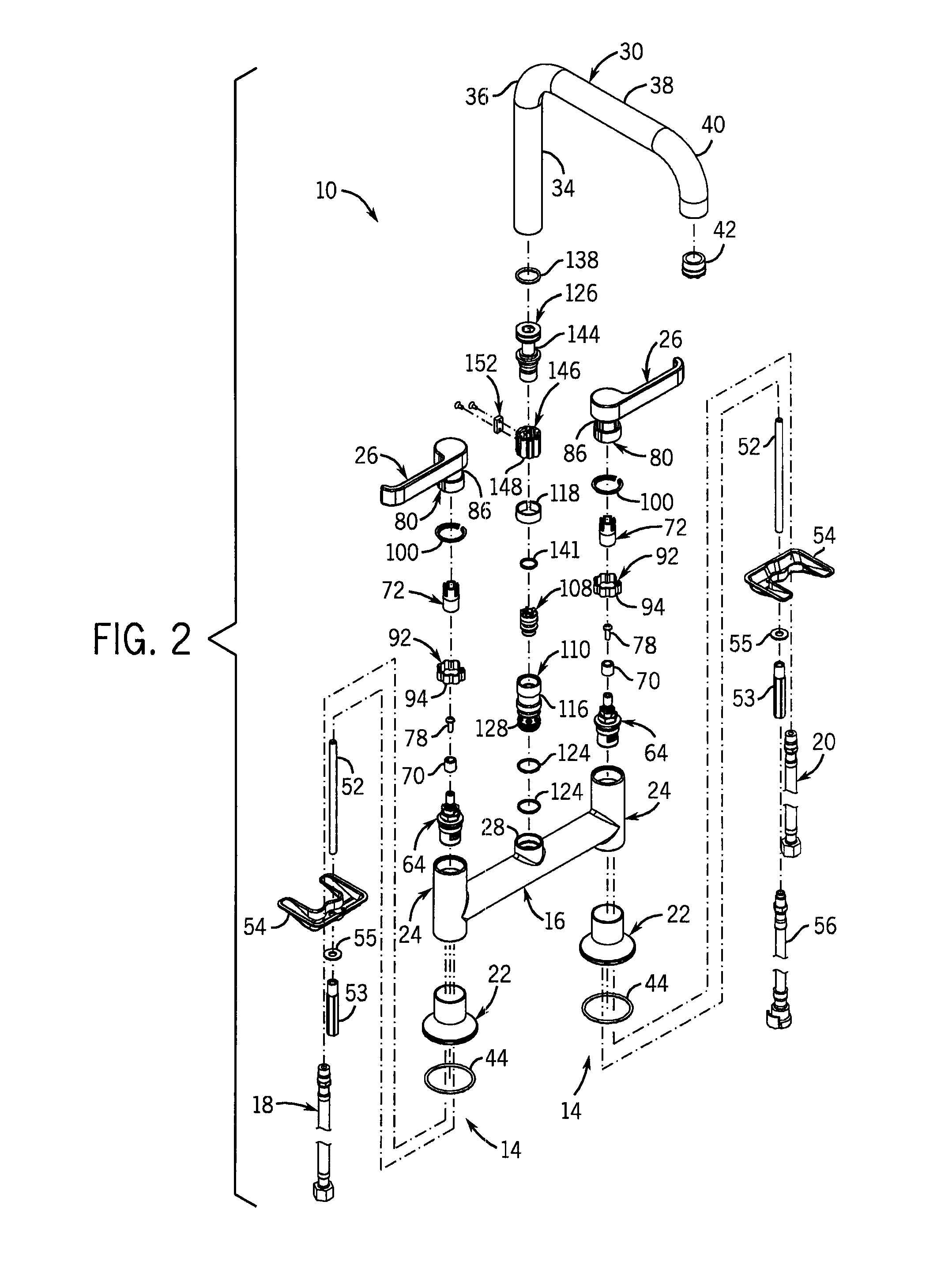 Coupling assembly for plumbing fitting