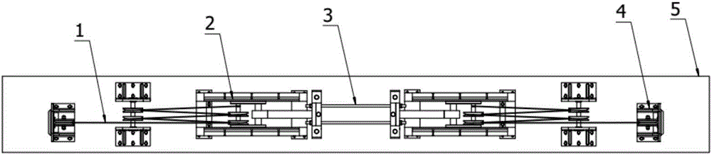Automatic load balance system for ship hoisting