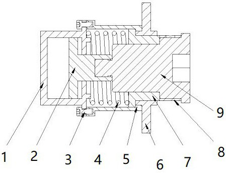 Portable engine camshaft bushing press-fitting mechanism