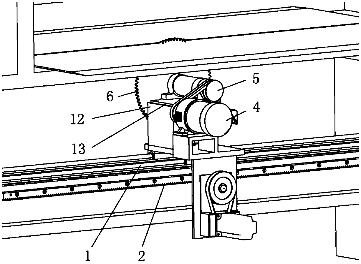 Plate blank cut-off device