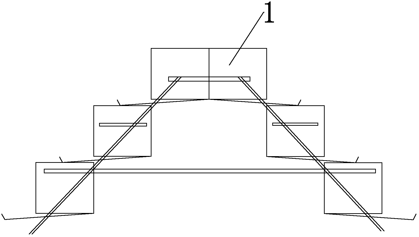 Three-layer full-step laying pigeon cage