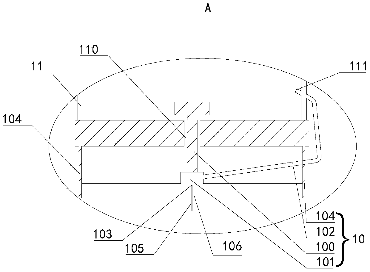 Fuel filter and mechanical equipment