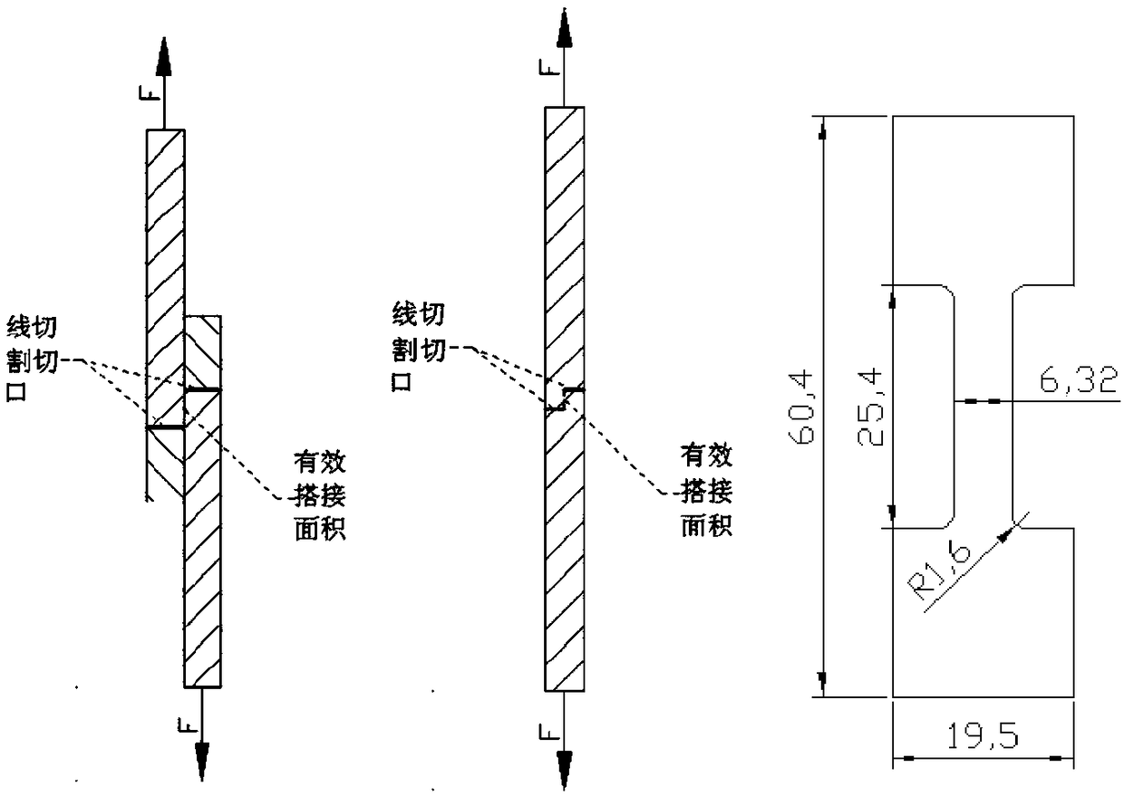 Method for evaluating mechanical properties of ultra-thin Ti / Al two-layer density gradient material