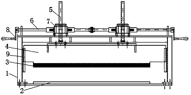 Scraping device for conveying of emulsion explosives