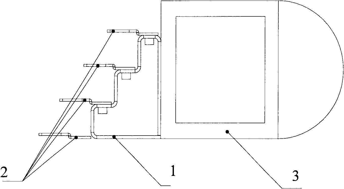 Device for preventing redundant robot wiring from winding and extruding