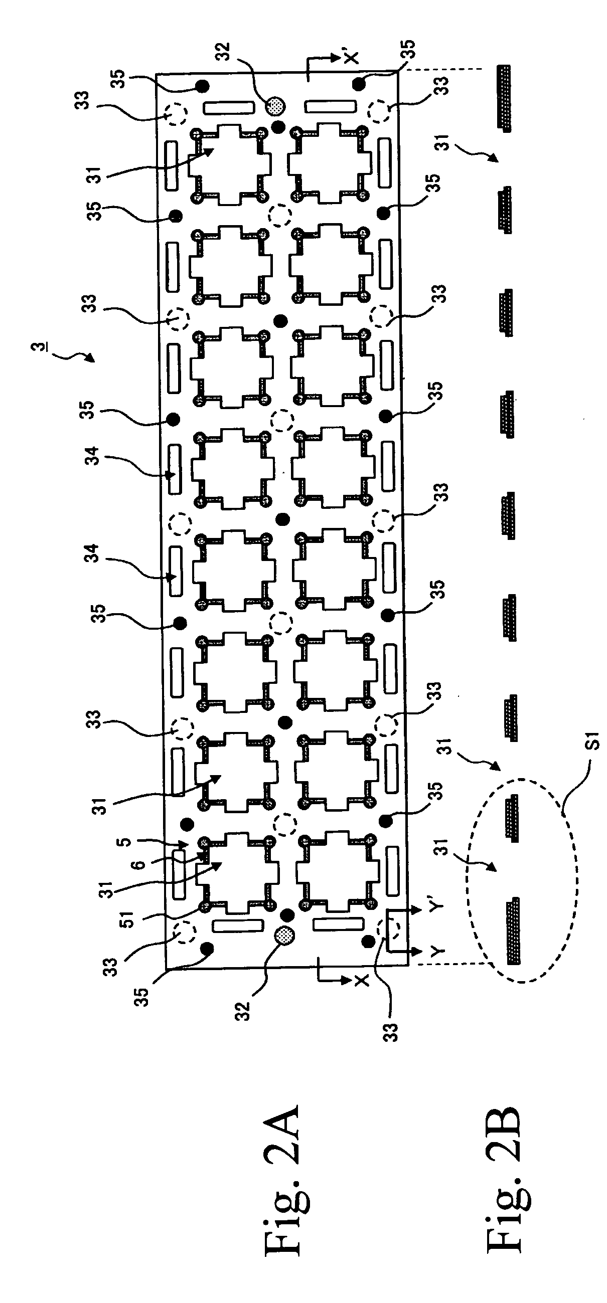Carrier structure for stacked-type semiconductor device, method of producing the same, and method of fabricating stacked-type semiconductor device