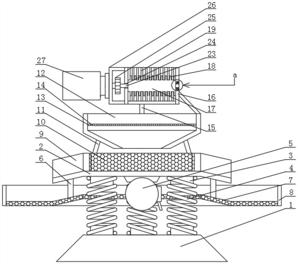 Sand making machine for preparing pure machine-made sand concrete