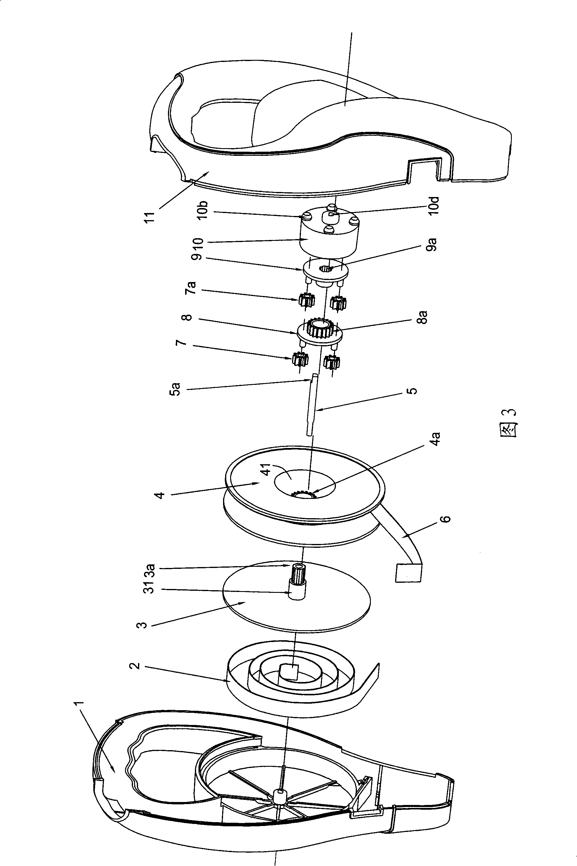 Tape measure and driving mechanism thereof
