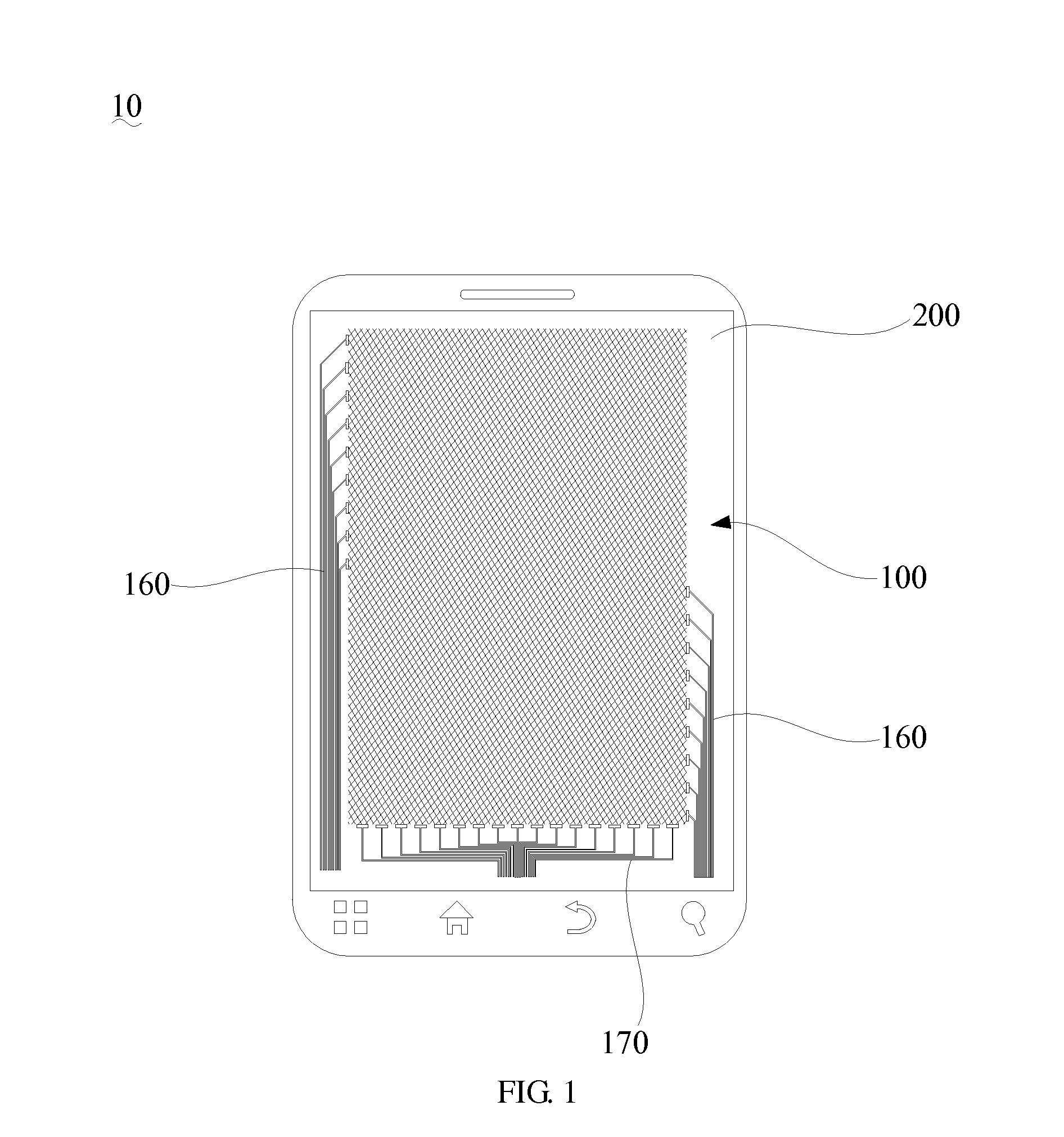 Monitor, touchscreen sensing module thereof, and method for manufacturing the touchscreen sensing module