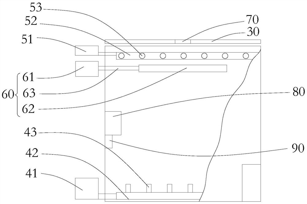 Dark tea flower drying drying room and control method for black tea flower drying