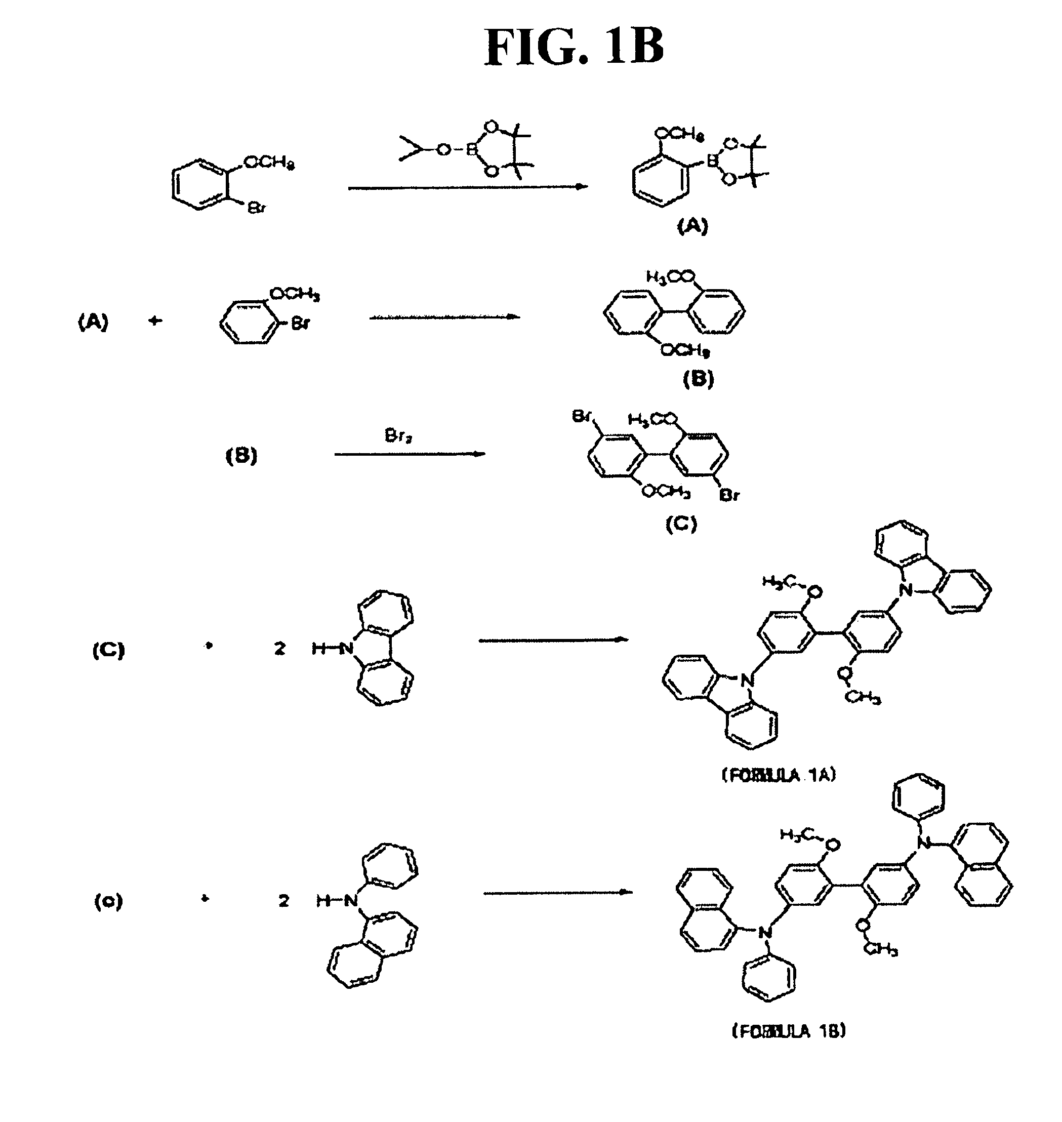Biphenyl derivatives and organic electroluminescent device employing the same