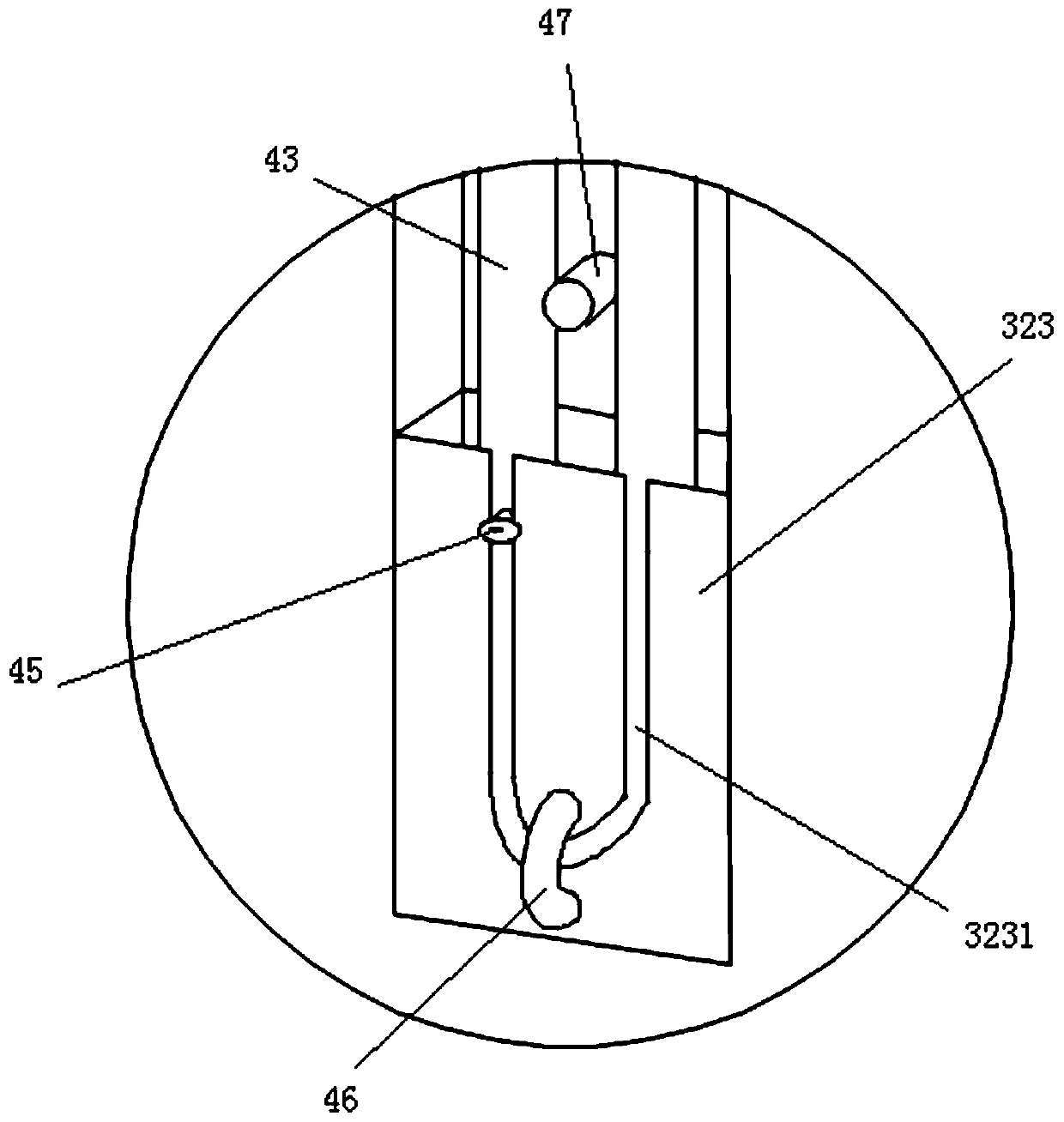 Underwater guide rope system and underwater fishing system