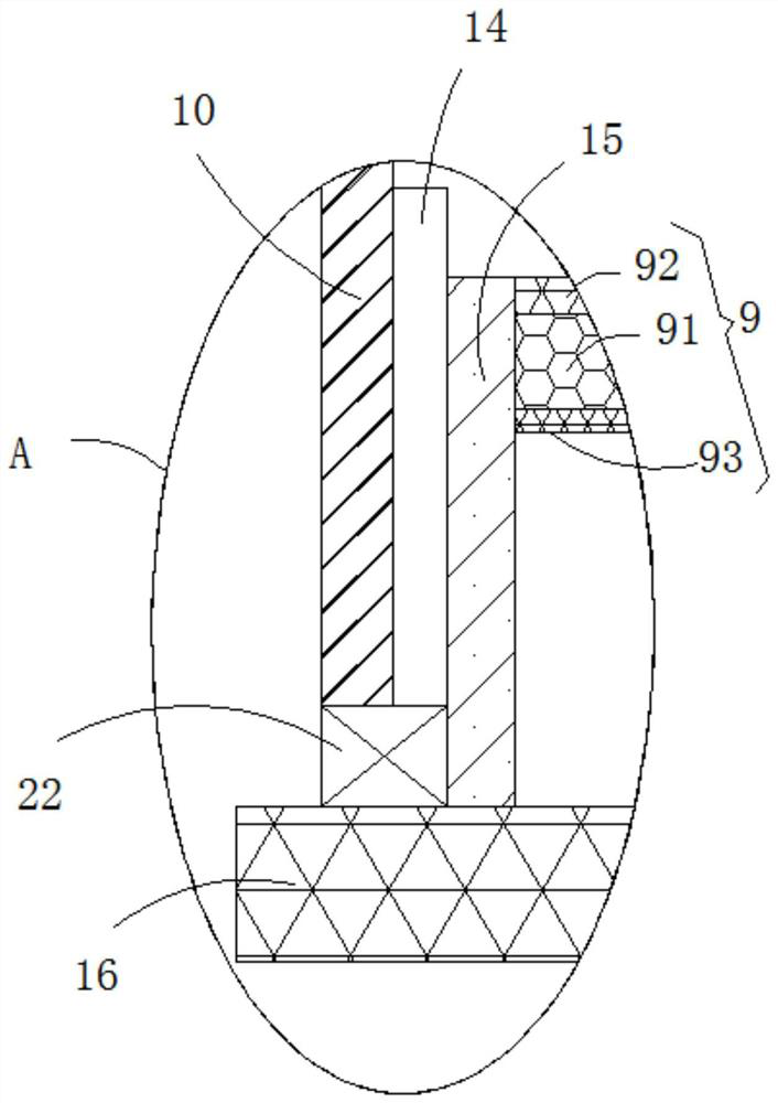 Casting electric furnace dust collecting device