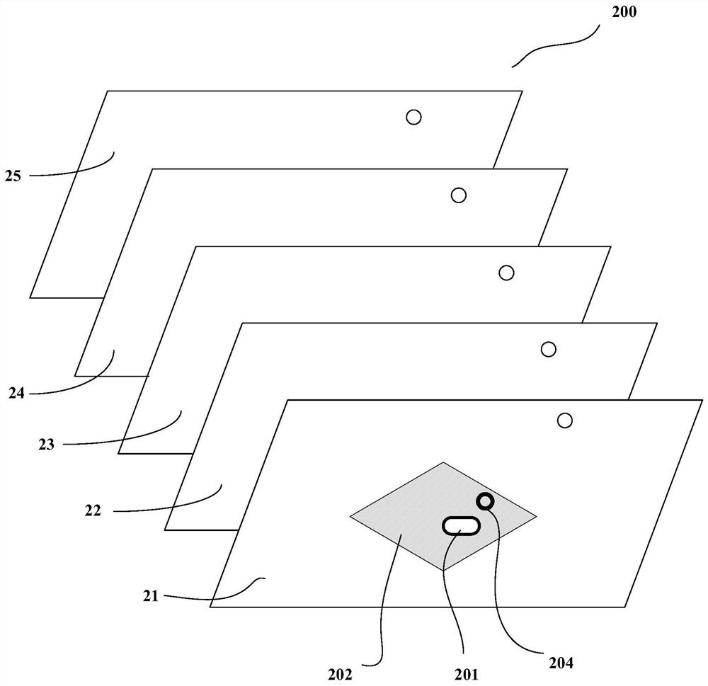 Device for reducing interference of USB (Universal Serial Bus) on antenna and terminal