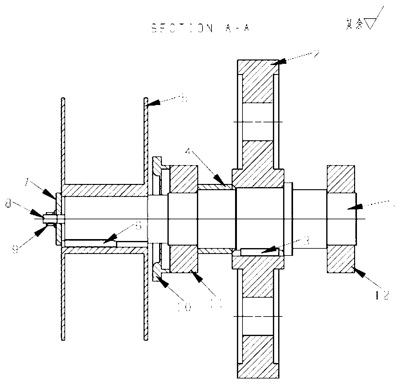Controllable centrifugal drum type high-rise descent control device