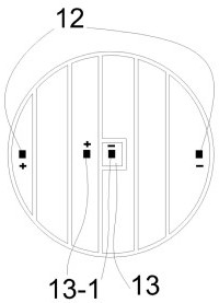 Photovoltaic intelligent school badge and monitoring method