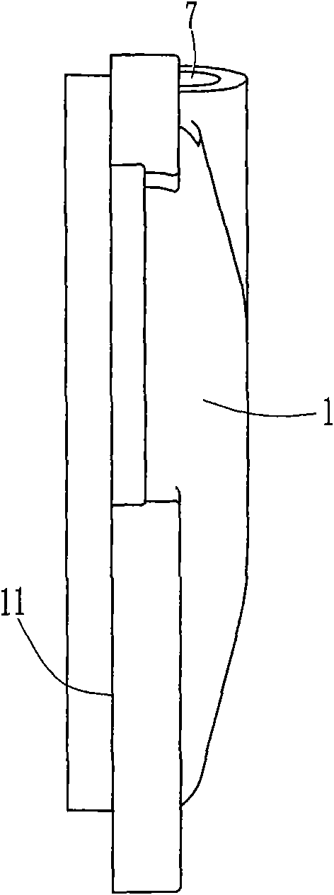 Separated cover structure of motorbike clutch