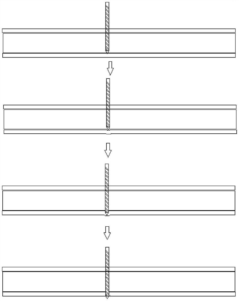 Equipment and method for reducing drilling burrs