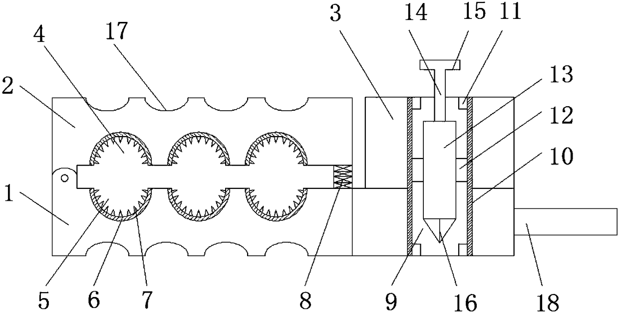 Seal-ring steel-ring clamping mechanism for cold rolled steel