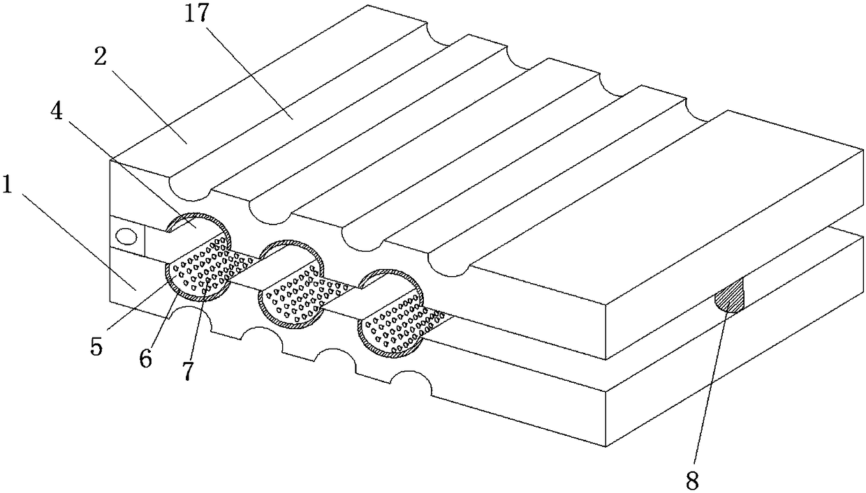 Seal-ring steel-ring clamping mechanism for cold rolled steel