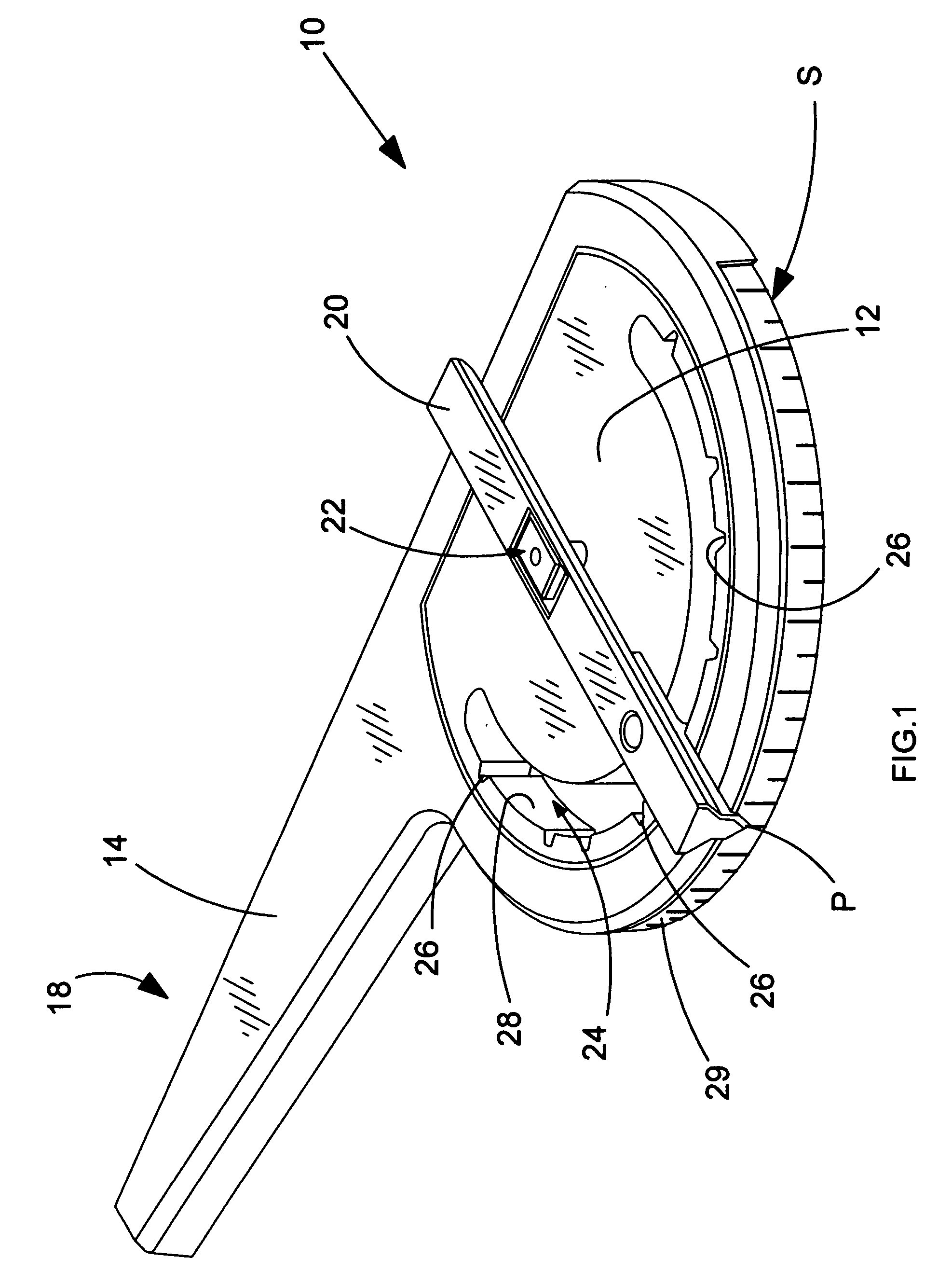 Attachment for a power tool guide rail