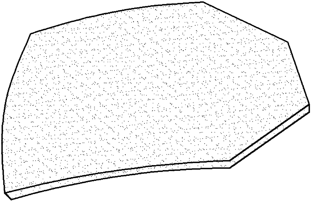 Preparation method and special mold for one-time forming multi-curved integral bulletproof plate